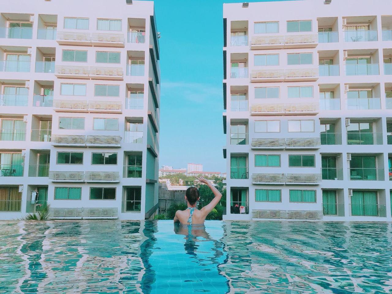馬爾代夫渡假式公寓酒店 Pattaya Exterior foto